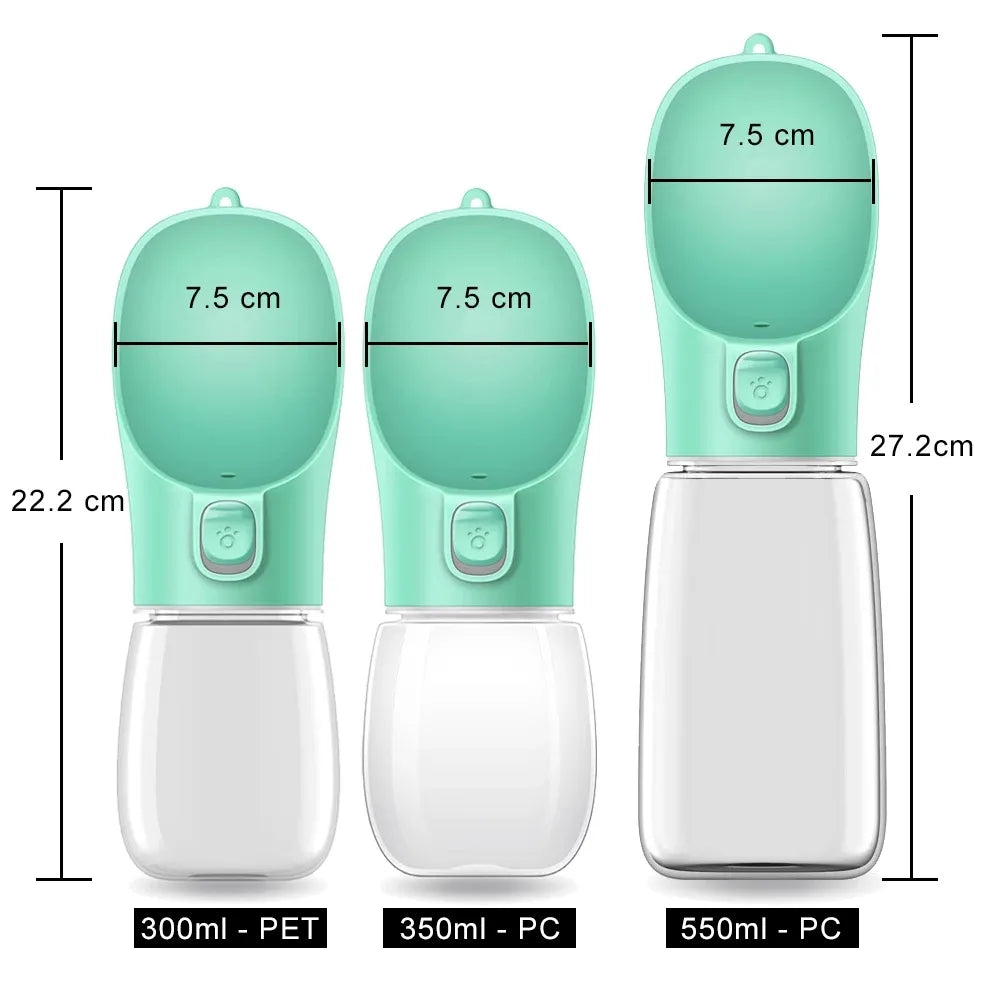 Portable dogs water bottle
